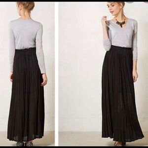 BORDEAUX | Fairbanks Maxi Dress Gray Black Small